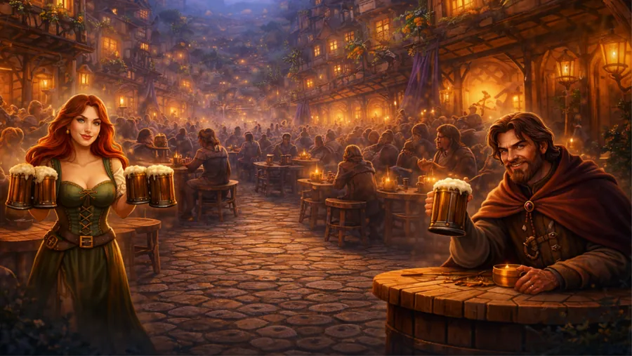 《Medieval Tavern Simulator》7月26日登陆Steam抢先体验
