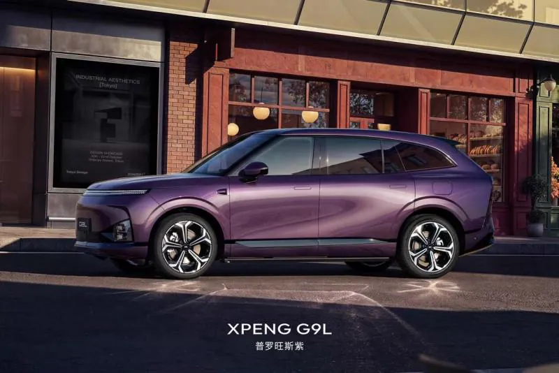 小鹏G9L官图发布 定位30万级大五座科技旗舰SUV