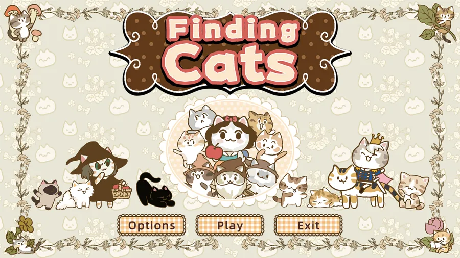 《Find Us Cats》发售日定档Steam 多场景关卡配绘画模式