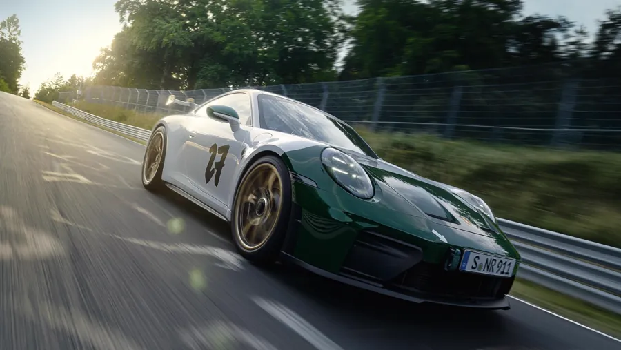 保时捷911 GT3纽北百年特别版发布 限量100台致敬绿色地狱