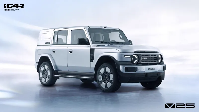iCAR V25将于8月14日首发 定位方盒子中型SUV