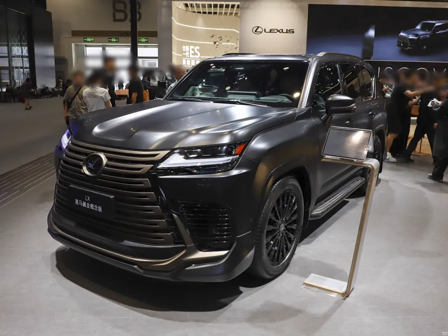 雷克萨斯LX/GX黑马藏金版上市 售价84.98万起主打黑金定制