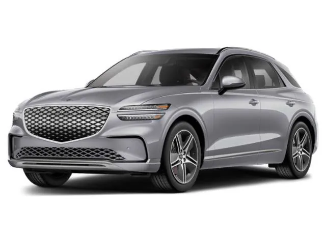 银色捷尼赛思GV70纯电SUV