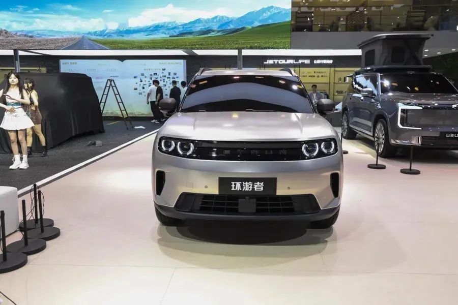 捷途环游者车展实拍