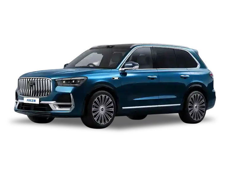 蓝色吉利星越L PLUS SUV