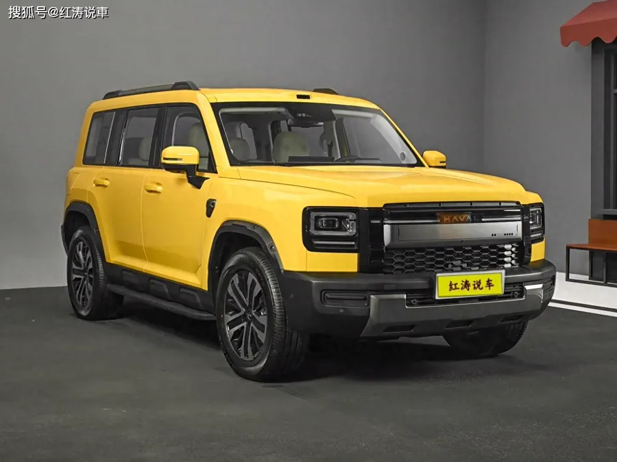 黄色哈弗猛龙SUV