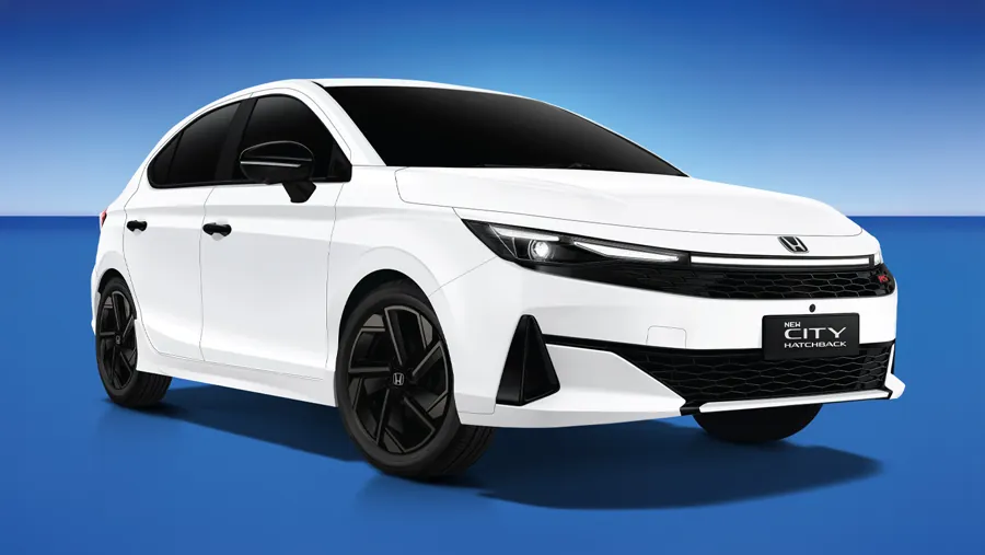 白色本田City Hatchback汽车