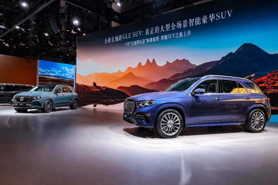 奔驰长轴GLE车展展车