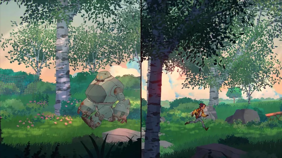由独立开发者推出的2D合作解谜冒险游戏《Lost in…