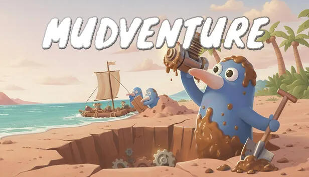3D滩涂生存沙盒游戏《Mudventure》将于2026年6月7日正式登陆Steam平台，对应Steam App…