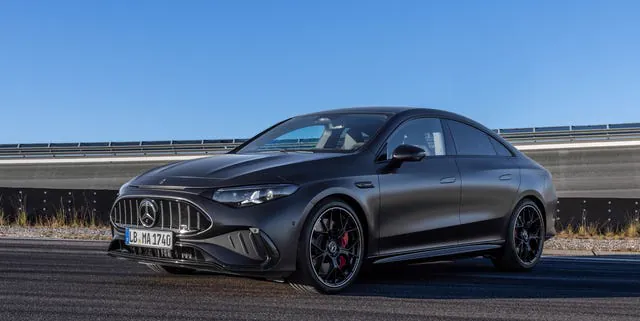 AMG CLA 45纯电版全球首发 三电机680马力2.7秒破百