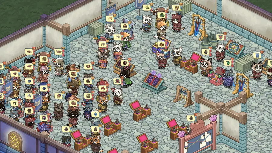 由 Meow Studio 开发、2P Games 发行的萌系模拟经营游戏《喵喵工坊》（MeowCraft）将于 2026 年 7 月 15 日正式登陆 Steam…