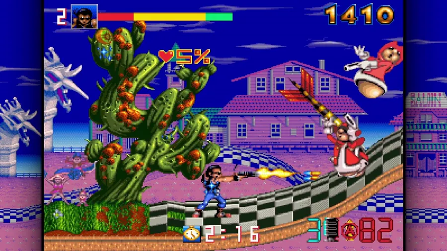 复古跑酷射击《Biomechanical Toy》加入QUByte Classics今日登陆Steam