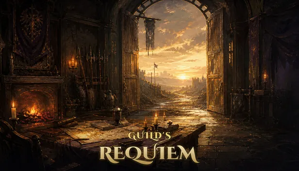 《Guild's Requiem》定档7月23日Steam发售 融合公会管理与卡牌构筑