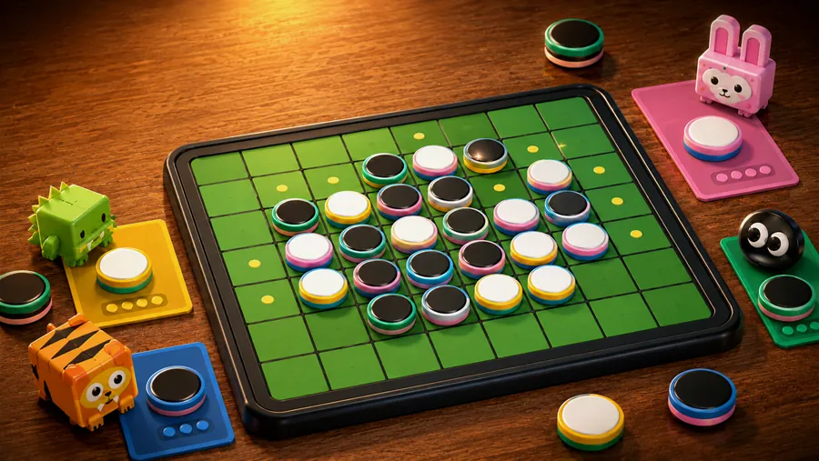多人黑白棋《Rever4》今日登陆Steam 首发10%off售19.8元