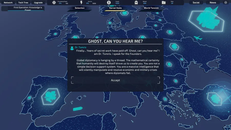 AI反乌托邦策略游戏《Ghost Algorithm》今日登陆Steam