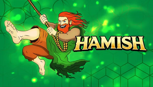 在核心玩法上，《HAMISH》以流畅的位移控制为基础，突出速度与惯性的连续反馈：借助抓钩完成摆荡、调整落点，并结合跳跃与冲刺应对空中与平台之间的衔接。公开介绍显示，游戏围绕「run, jump,…