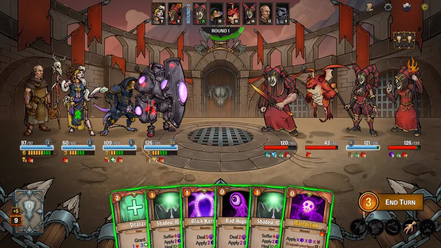 从Steam商店页公开的玩法介绍来看，《Scoundrel: Deck…
