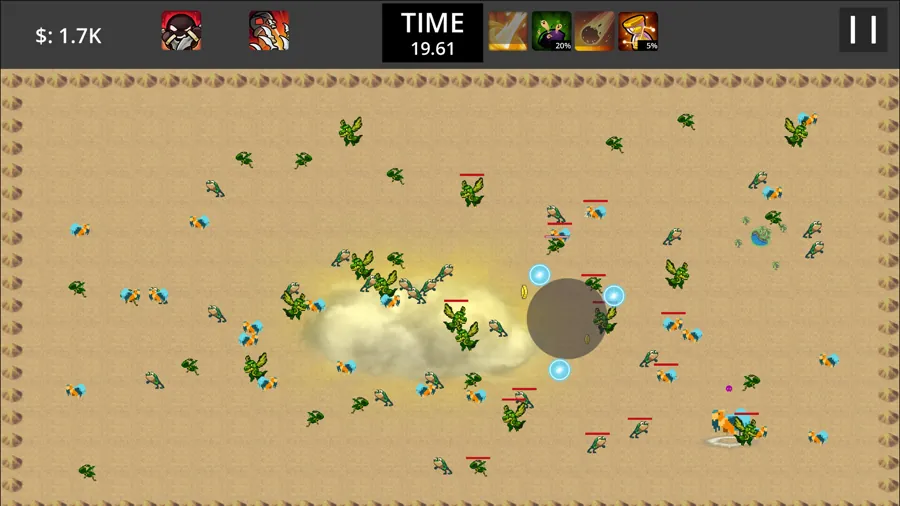 作为一款偏放置向的独立 RPG，《Monster And…