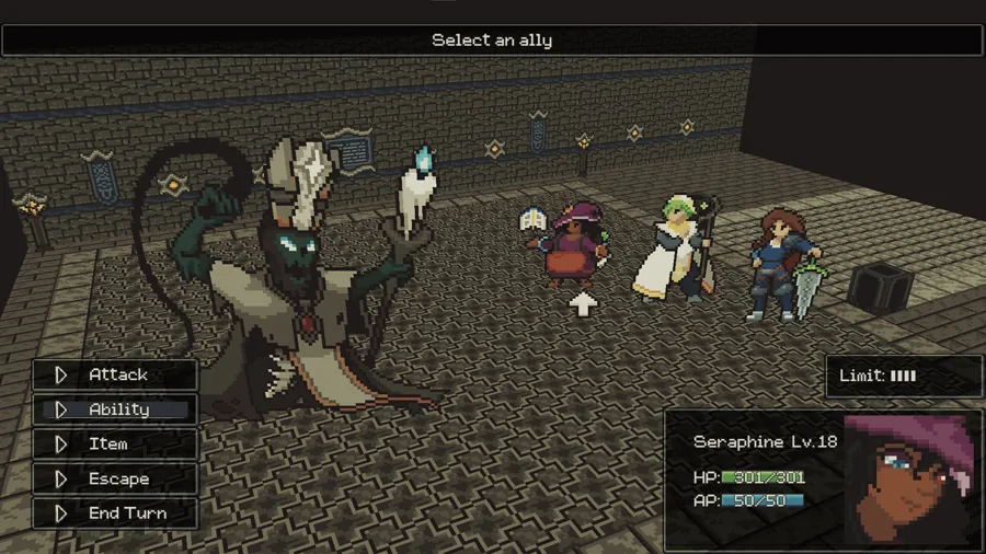 《Ghostforged》采用经典回合制战斗框架，是一款主打怀旧体验的JRPG作品。根据Steam商店页的剧情简介，游戏讲述了六位英雄挺身而出、共同对抗蔓延黑暗势力的故事。玩家将跟随这一行人的旅程，在…