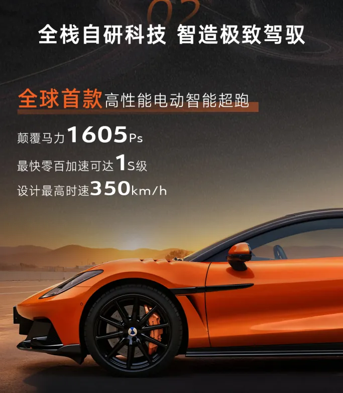 性能层面，腾势Z基于比亚迪自研技术体系打造，搭载易三方整车智能控制平台，采用前单电机、后双电机的三电机独立四驱架构，系统综合功率为1180千瓦，约合1604马力（部分官方宣传材料标注为1582马力），…
