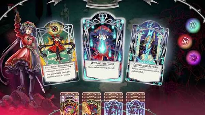 玩法层面，据商店页描述，《地狱公主 Hell Maiden》将牌组构建（Deckbuilding）与敌潮生存（Horde…