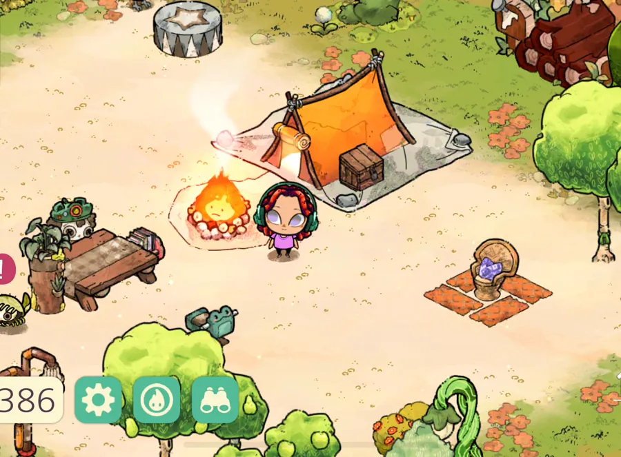 前作《Cozy Grove》是一款以「闹鬼岛屿露营」为主题的生活模拟游戏，节奏与现实时间同步，每天提供30至60分钟的新任务内容，Steam评价显示为「特别好评」（Very…
